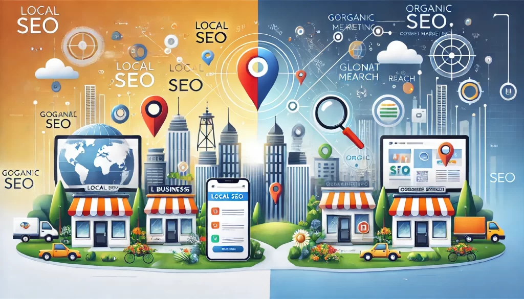 What is the Difference Between Local and Organic SEO